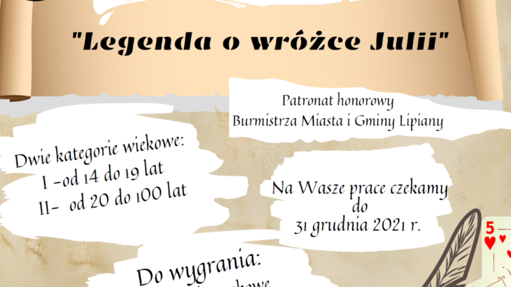 Konkurs na napisanie legendy