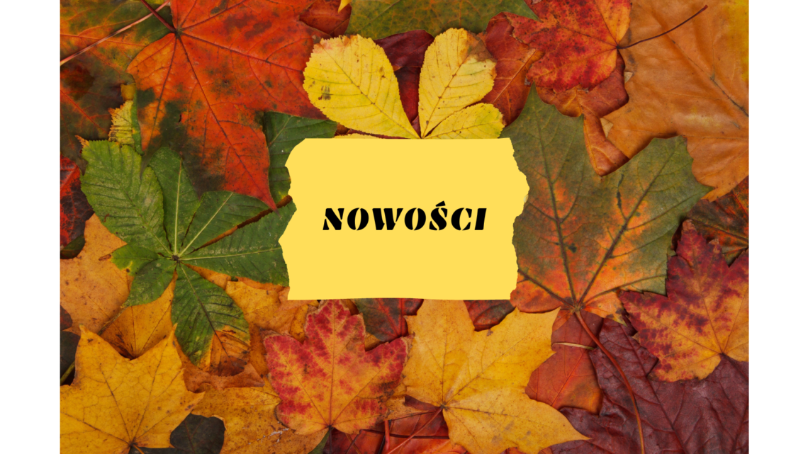 Nowości – wrzesień
