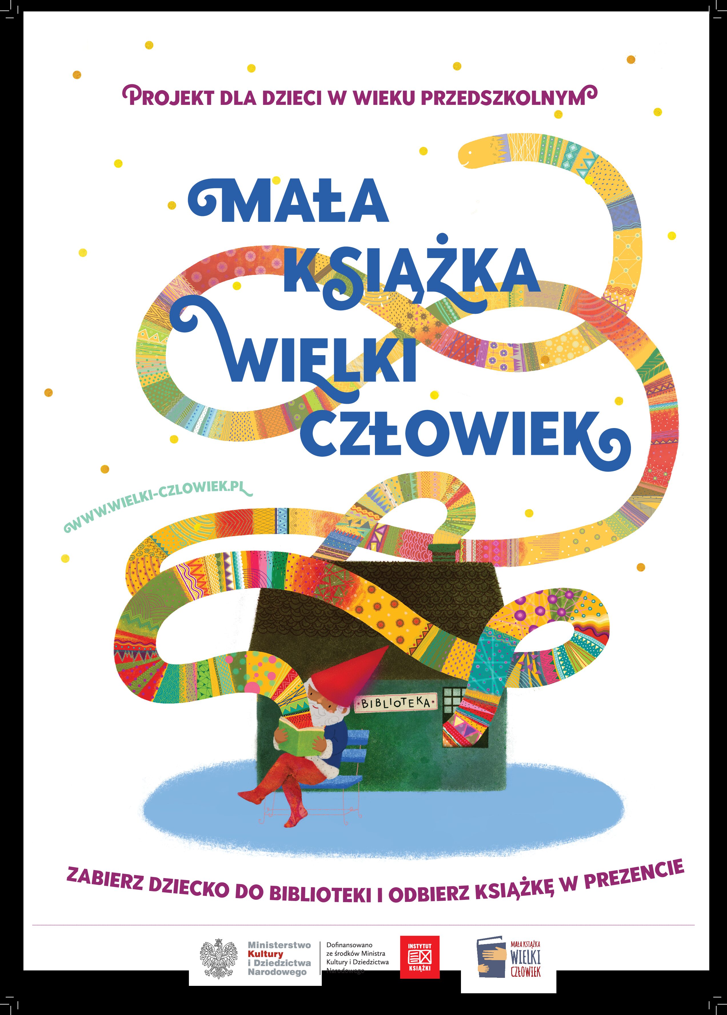 Małą książka, wielki człowiek