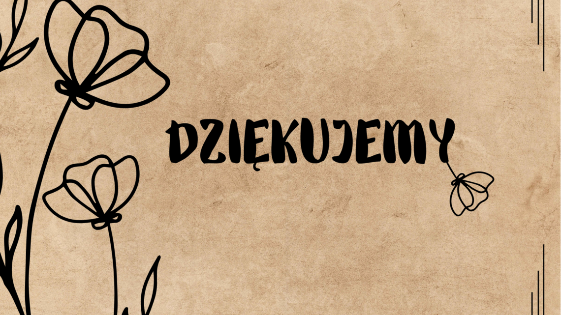 Podziękowanie